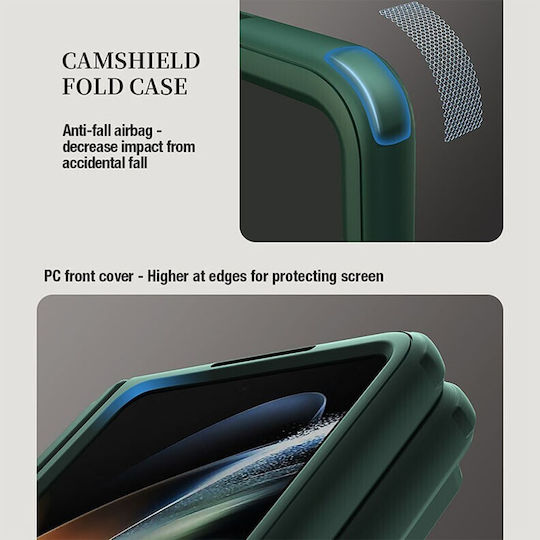 Nillkin Black Mirror Back Cover Πλαστικό Μαύρο (Galaxy Z Fold5)