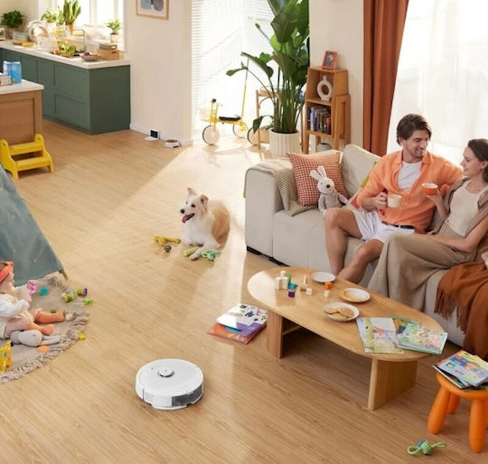 Roborock Q8 Max Robot Vacuum Cleaner with Laser Mapping & 5500Pa Suction Power White