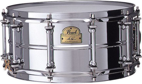 Pearl Tambur Metalic 14" x 6.5" Argintiu