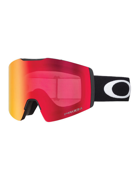 Oakley Fall Line XM Mască Pentru Adulți Neagră cu Lentilă Oglindă Roșie Oakley Fall Line XM Mască Pentru Adulți Neagră cu Lentilă Oglindă Roșie