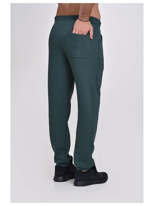 Target Pantaloni de trening cu elastic Fleece - Polar Verde