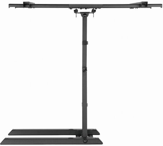 Gembird WM-80ST-05 Βάση Τηλεόρασης Τοίχου με Βραχίονα έως 80" και 50kg Μαύρο