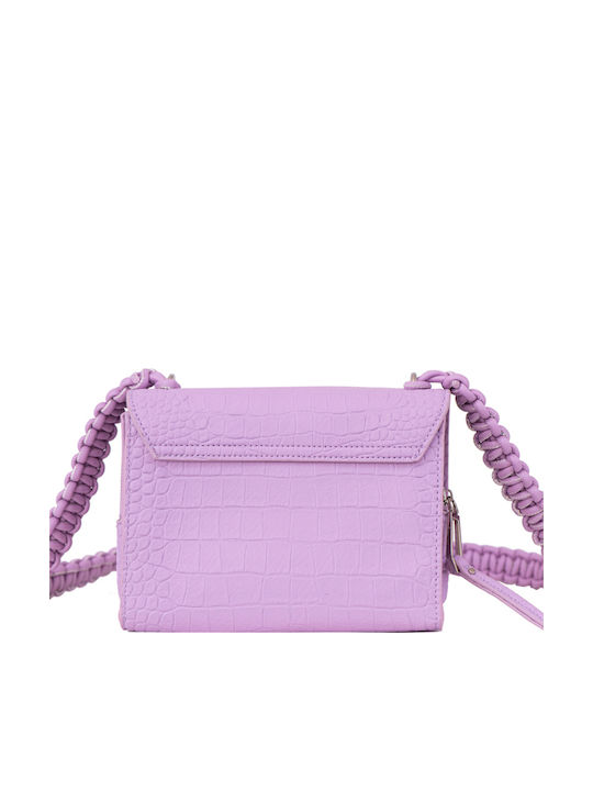 Damentasche Schultertasche Lila