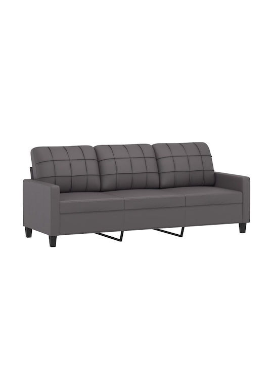 Living Room Furniture Set 3-Seater & 2-Seater Gray