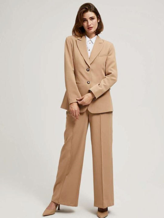 Make your image Women's Blazer Beige