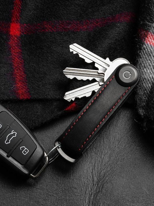 Orbitkey Κλειδοθήκη Δερμάτινη Γκρι