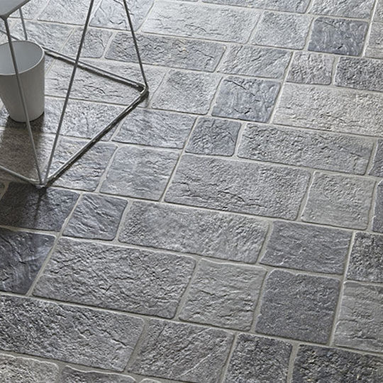 Ceramica Mediterranea Pedra Placă Interior din Granit Mat 60.4x30.2cm Gri