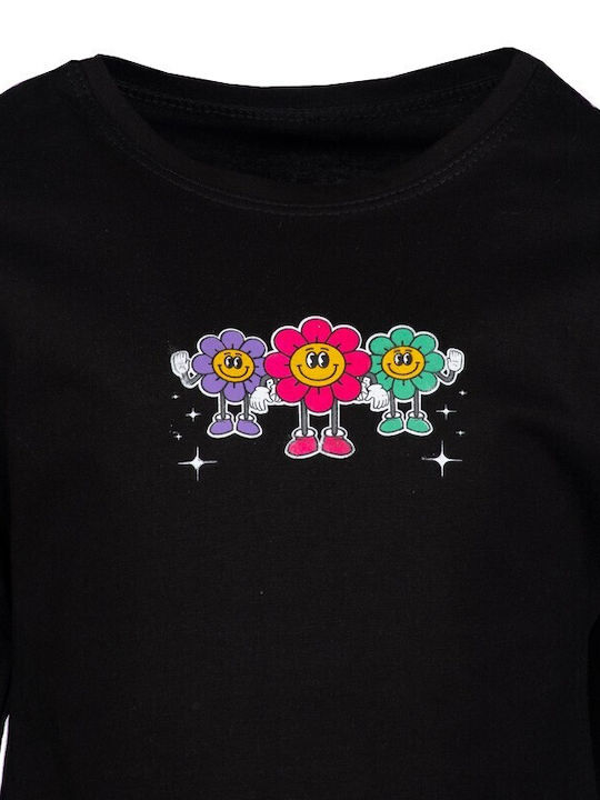 ALG Kids Blouse Long Sleeve Black