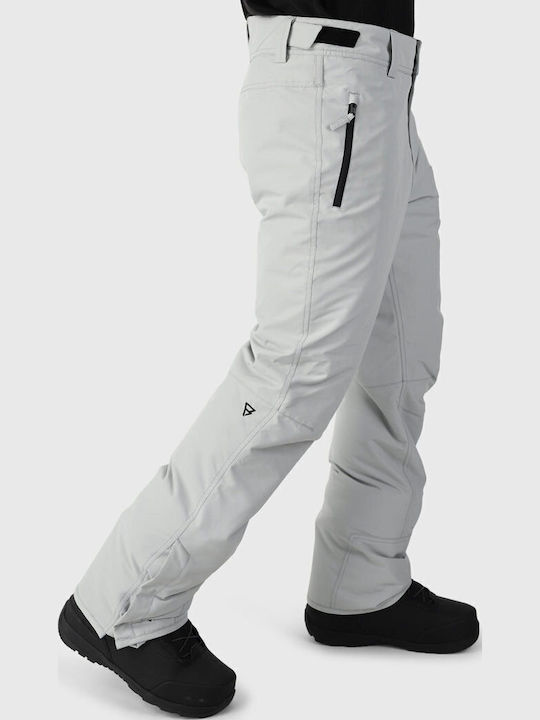 Brunotti Footrail 2321220109-9002 Pantaloni de schi și snowboard pentru bărbați Ski & Snowboard Coajă moale Gri