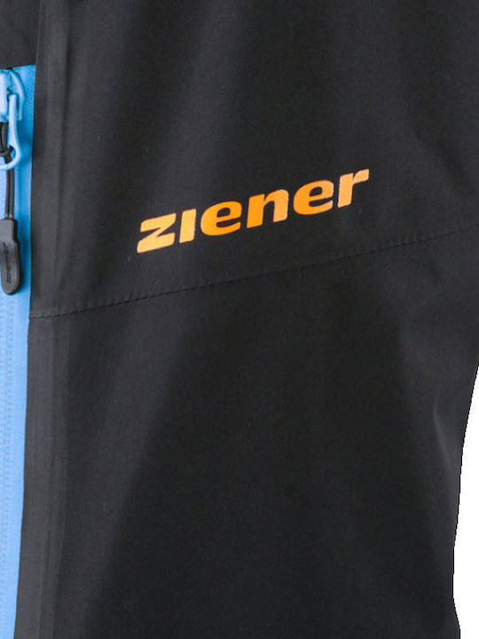 Ziener Talu 07-88-15-005 Pantaloni de schi și snowboard pentru bărbați Ski & Snowboard Negru