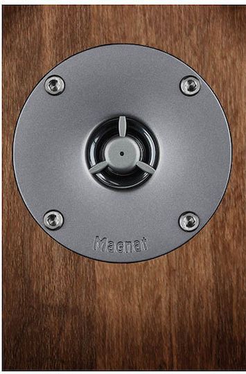 Magnat S10 D 144815 Pair of Hi-Fi Speakers Bookself 60W 2 No of Drivers W14.9xD13xH25cm. Walnut