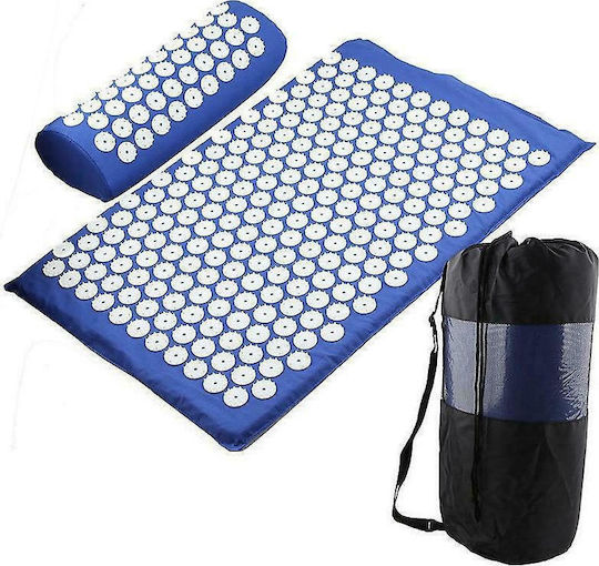 Acupressure Set Blue Matte Massage Akupressur für den Nacken & den Körper Blau 27257