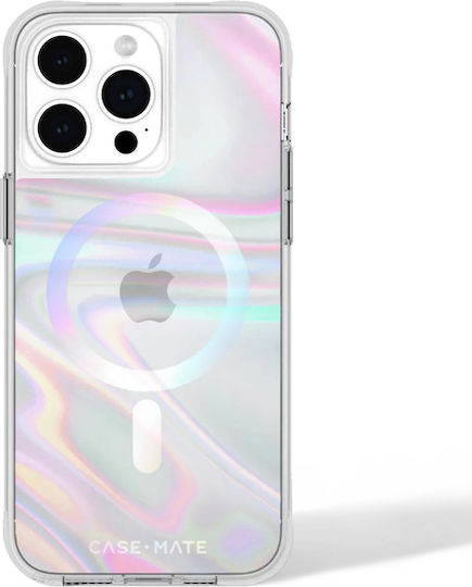 Case-Mate Soap Bubble Back Cover Plastic Transparent (iPhone 15 Pro)