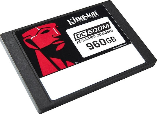Kingston DC600M SSD 960GB Typ 2.5'' Mit SATA III Verbindung
