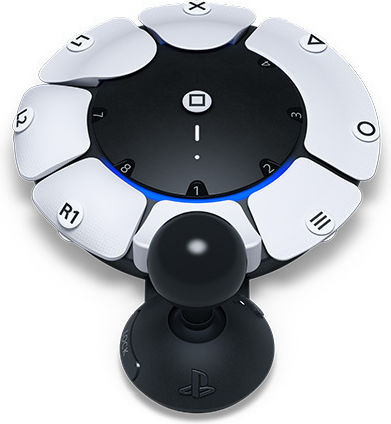 Sony Access Controller Verkabelt für PS5 Weiß