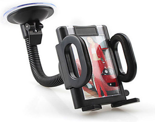 Βάση Κινητού Αυτοκινήτου Universal Car Holder & Charger με Ρυθμιζόμενα Άγκιστρα