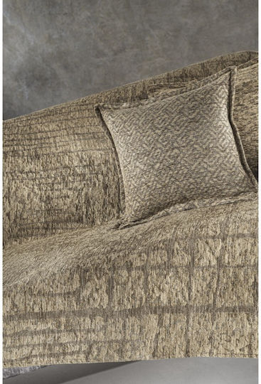 Guy Laroche Μαξιλάρι Καναπέ Monte από 100% Βαμβάκι Natural 50x50εκ.