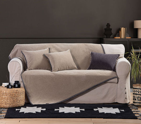 Nef-Nef Homeware Sofa-Kissen Marke Beige 40x55cm