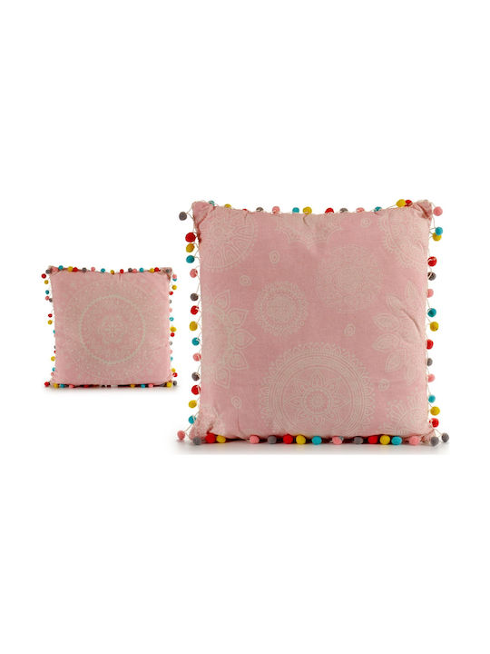 Gift Decor Sofa-Kissen Rosa 45x45cm
