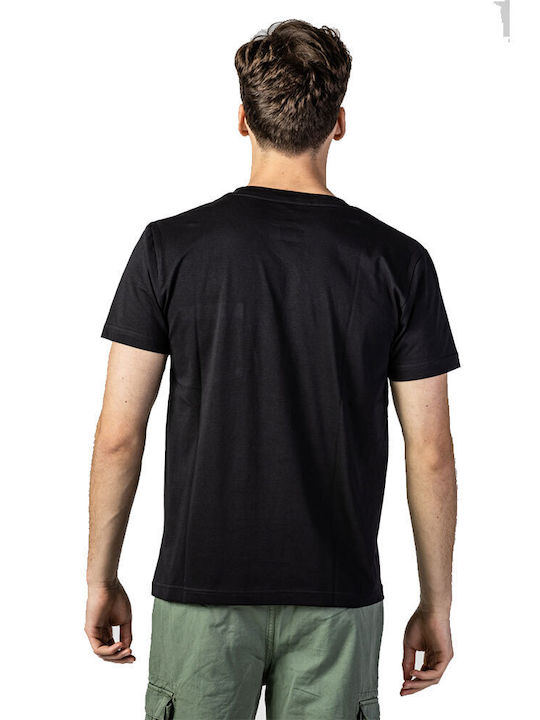 GSA Herren T-Shirt Kurzarm Schwarz