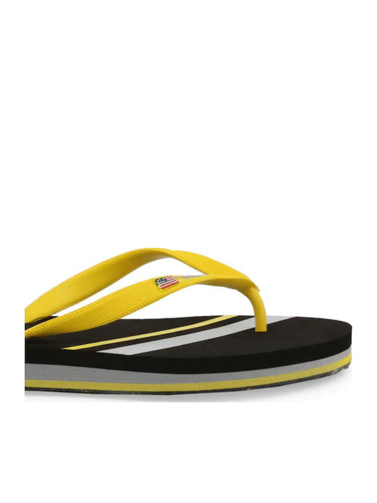 Mell Ανδρικά Flip Flops Κίτρινα