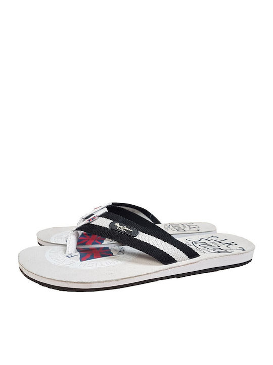 Pepe Jeans Мъжки Джапанки Бели