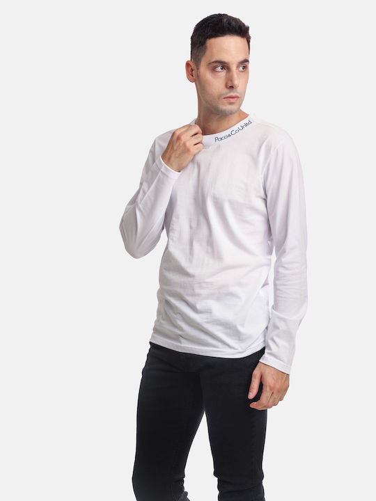 Paco & Co Men's Long Sleeve Blouse White