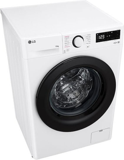 LG Πλυντήριο Ρούχων 10kg με Τεχνολογία Ατμού 1400 Στροφών TurboWash F4WR510S0W