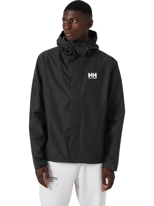 Seven J Jacket Waterproof and Windproof Black