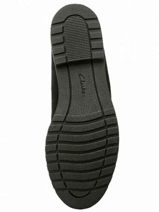 Bellevue Cedar Γυναικεία Slip-On Δερμάτινα Μαύρα