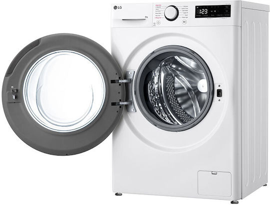 LG Пералня 8кг с Парна Технология 1200 Оборота AI DD F2WR508SBW