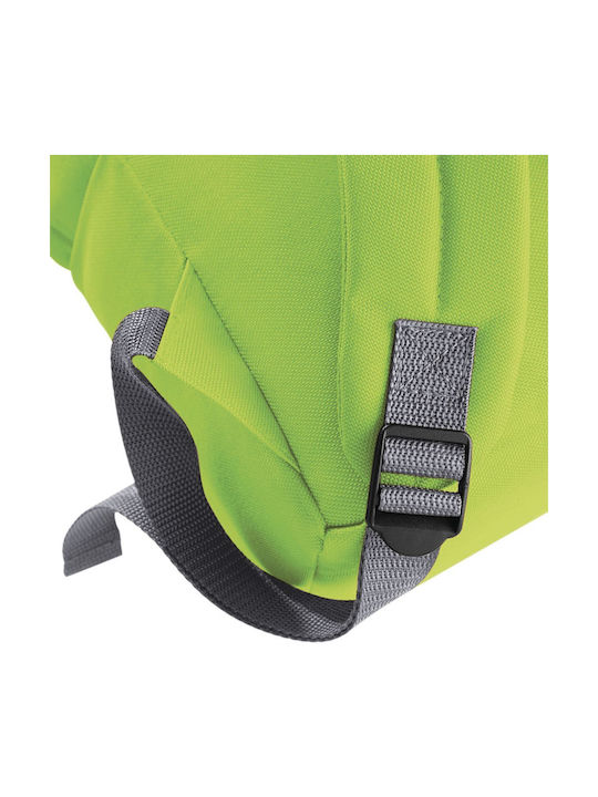 BagBase Lime Green / Graphite Grey 14Es Grün