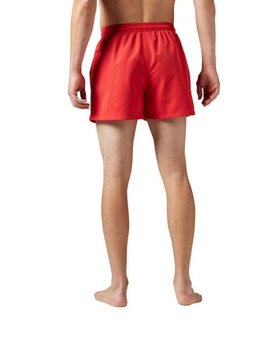 Reebok Basic Herren Badebekleidung Shorts Rot