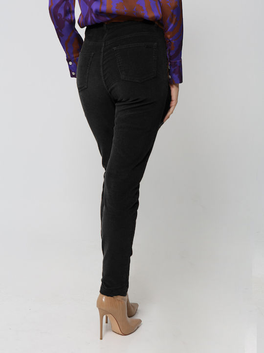Dama Tesatura Pantaloni Negru