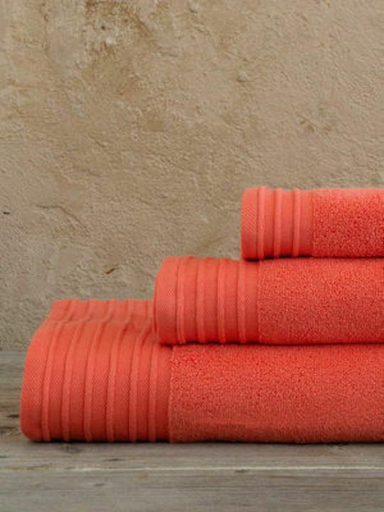 Nima Bath Towel Feel Fresh 19014 90x145cm. Coral Weight 500gr/m²