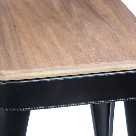 Stool Bar Joris Black 38x38x60cm Stool Bar Joris Black 38x38x60cm