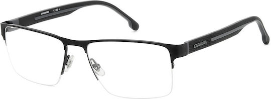 Carrera Herren Metallisches Brillengestell Schwarz 8893 08A