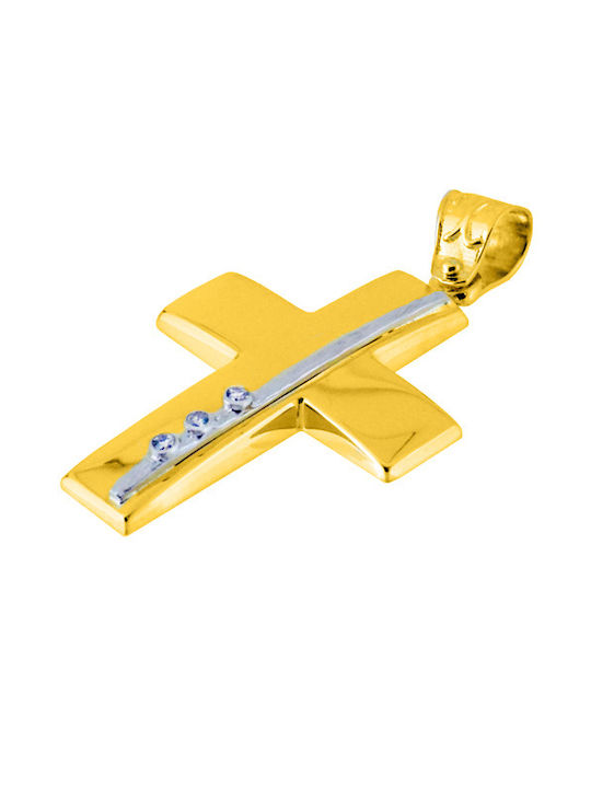 Women's Gold Cross 14K with Chain