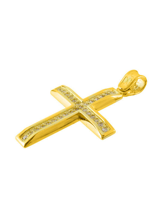 Women's Gold Cross 14K with Chain