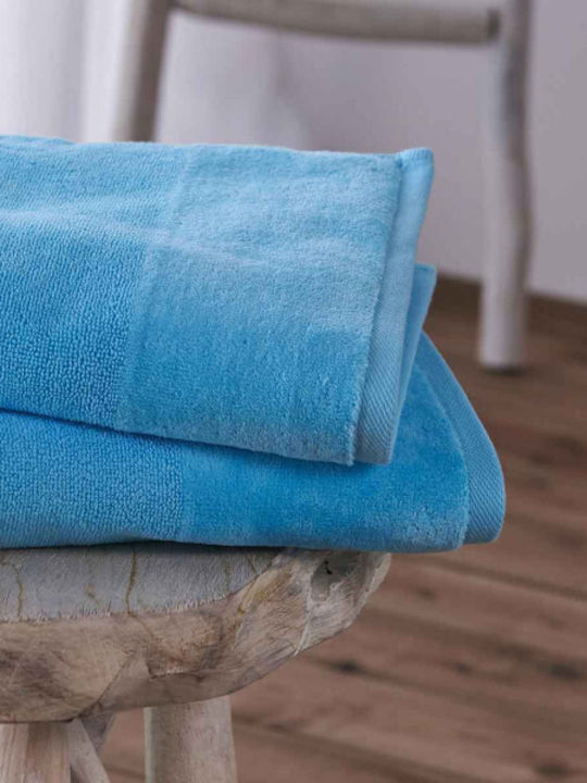 Living Home Bath Towel Softfeel 95x180cm Γαλάζιο-Turkis