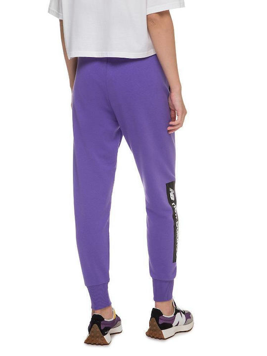 New Balance Sport Style Optiks Women's Jogger Sweatpants Purple