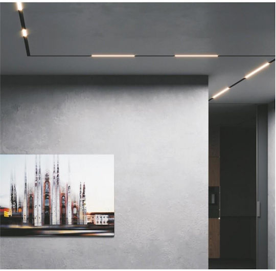 Interlight Commercial Linear LED Ceiling Light 10W Warm White 30cm