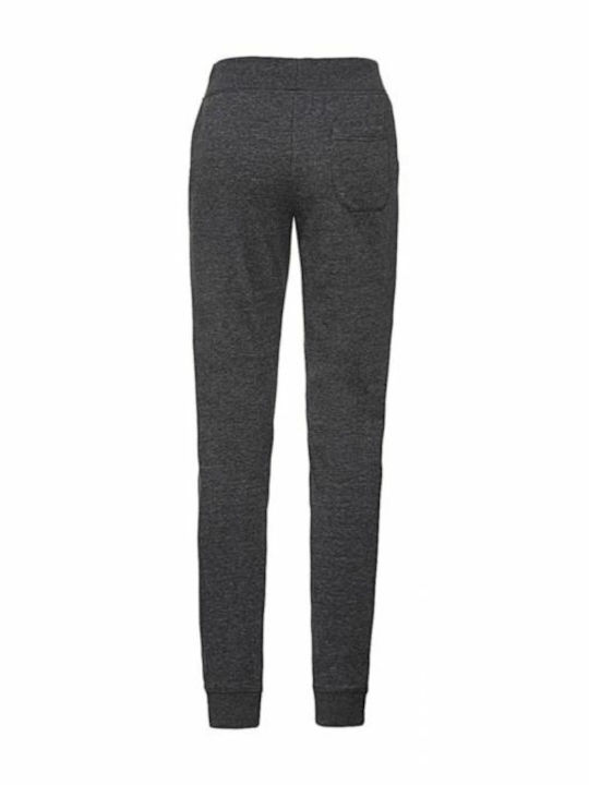 Russell Athletic R-283M-0 Grey Marl Men's Sweatpants with Rubber Gray