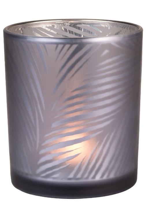 Raeder Candle Holder suitable for Tealights Glass in White Color 8.8x8.8x10cm 1pcs