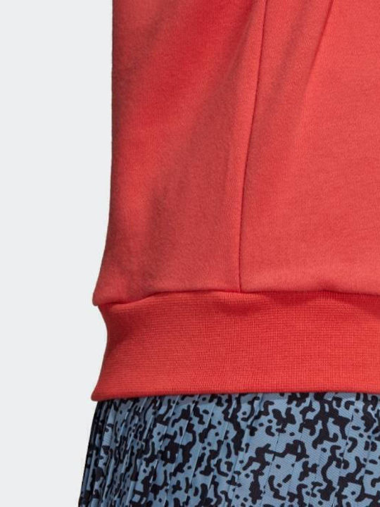 Cut Out Damen Sweatshirt Scarlet Red