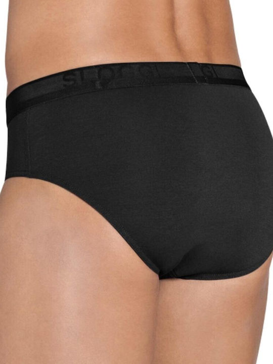 Sloggi Evernew Midi Men's Monochrome Brief Black