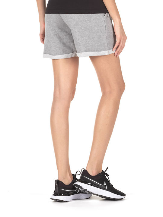 District75 121WVE-923 Women's Sporty Shorts Gray 121WVE-923-088