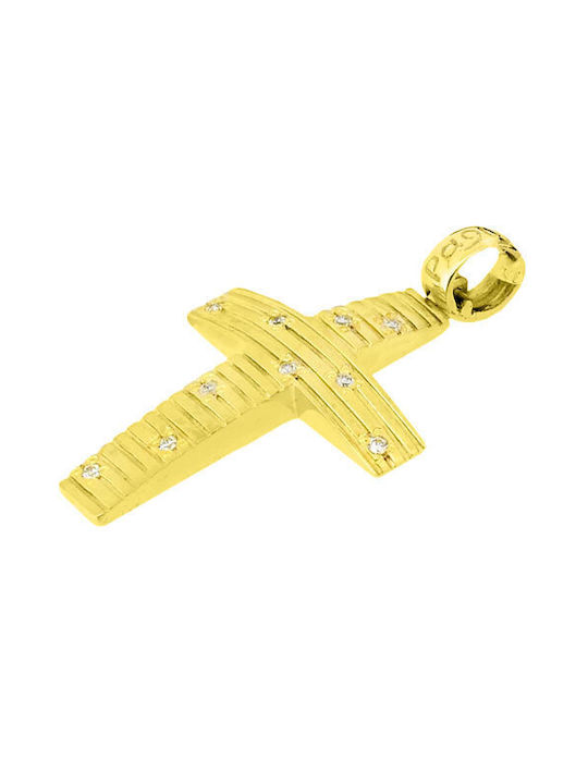 Women's Gold Cross 14K with Chain