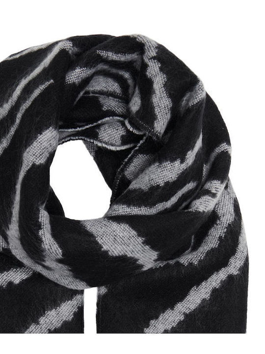 Women's Wool Scarf Black