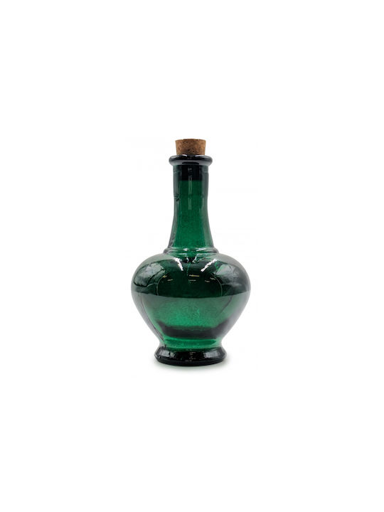 Glass Drops Μπουκάλι Νερού Γυάλινο με Φελλό 250ml